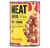 Josera Meat Lovers Menu Wołowina z ziemniakami puszka 400g