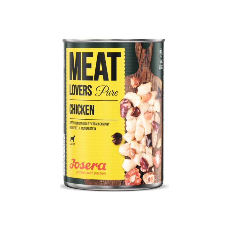 Josera Meat Lovers Pure Kurczak puszka 400g