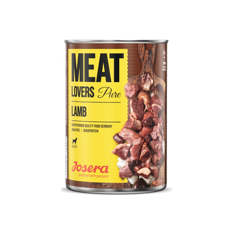 Josera Meat Lovers Pure Jagnięcina puszka 400g