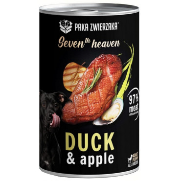 Paka Zwierzaka Seventh Heaven Duck & Apple puszka 400g