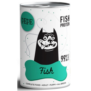 Paka Zwierzaka PEPE Fish (ryby) puszka 400g