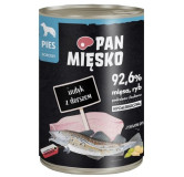 Pan Mięsko Karma mokra dla psa Indyk z dorszem puszka 400g