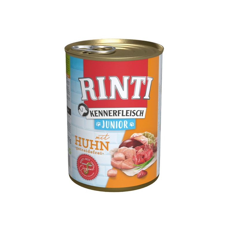 Rinti Kennerfleisch Junior Huhn pies - kurczak puszka 400g