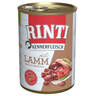 Rinti Kennerfleisch Lamm pies - jagnięcina puszka 400g