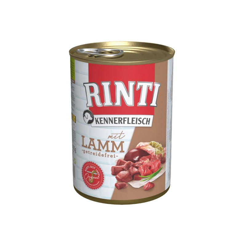 Rinti Kennerfleisch Lamm pies - jagnięcina puszka 400g