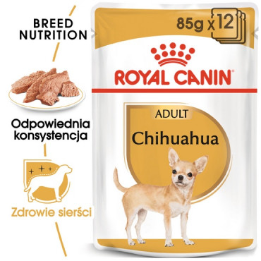 Royal Canin Chihuahua Adult karma mokra - pasztet, dla psów dorosłych rasy chihuahua saszetka 85g