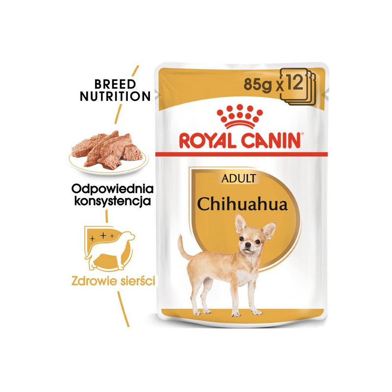 Royal Canin Chihuahua Adult karma mokra - pasztet, dla psów dorosłych rasy chihuahua saszetka 85g