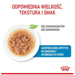 Royal Canin Mini Puppy karma mokra w sosie dla szczeniąt, od 2 do 10 miesiąca życia, ras małych saszetka 85g