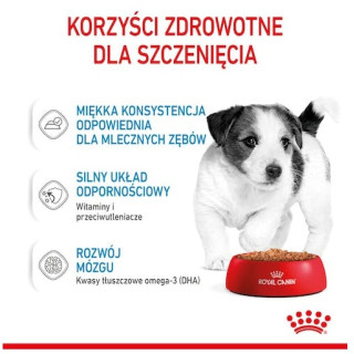 Royal Canin Mini Puppy karma mokra w sosie dla szczeniąt, od 2 do 10 miesiąca życia, ras małych saszetka 85g