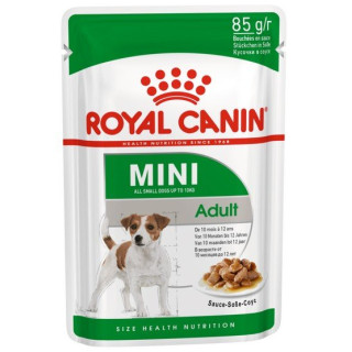 Royal Canin Mini Adult karma mokra w sosie dla psów dorosłych, ras małych saszetka 85g