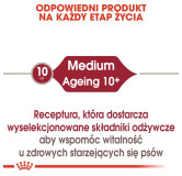 Royal Canin Medium Ageing 10+ karma mokra w sosie dla psów dojrzałych po 10 roku życia, ras średnich saszetka 140g