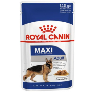 Royal Canin Maxi Adult karma mokra w sosie dla psów dorosłych, do 5 roku życia, ras dużych saszetka 140g