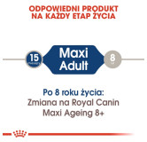 Royal Canin Maxi Adult karma mokra w sosie dla psów dorosłych, do 5 roku życia, ras dużych saszetka 140g