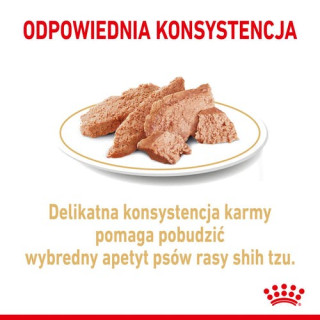 Royal Canin Shih Tzu Adult karma mokra dla psów dorosłych rasy shih tzu saszetka 85g