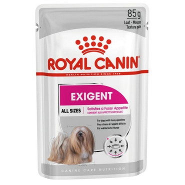 Royal Canin Exigent karma mokra dla wybrednych psów dorosłych, wszystkich ras, pasztet saszetka 85g