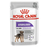 Royal Canin Sterilised karma mokra dla psów dorosłych, wszystkich ras po sterylizacji, pasztet saszetka 85g