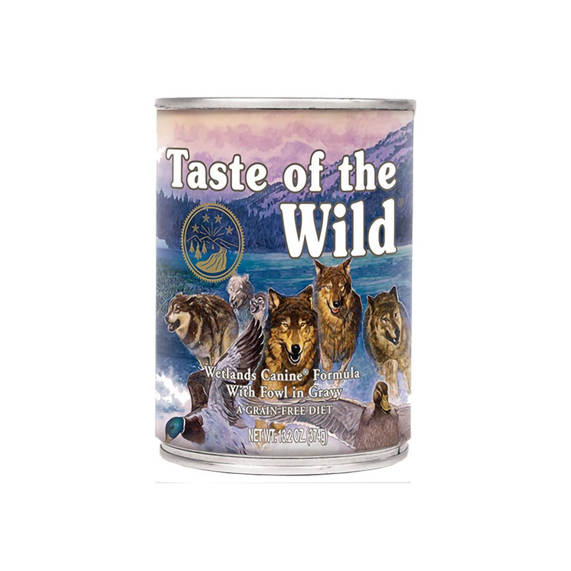 Taste of the Wild Wetlands Canine z mięsem z dzikiego ptactwa puszka 390g