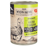 Wiejska Zagroda Kaczka z gruszką puszka 400g