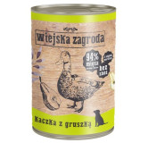 Wiejska Zagroda Kaczka z gruszką puszka 400g