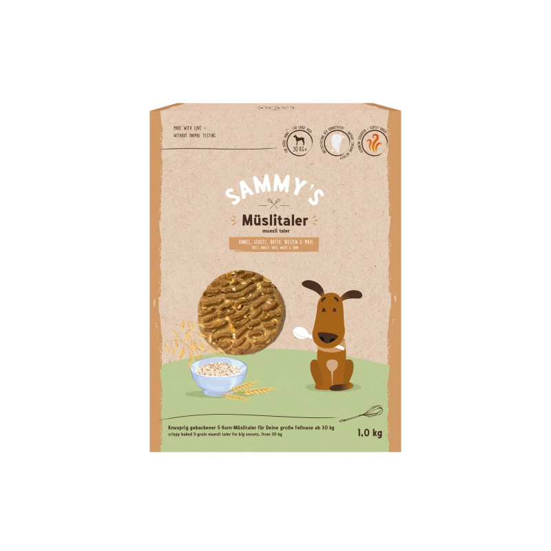 Sammy's Muesli Taler Ciasteczka 1kg