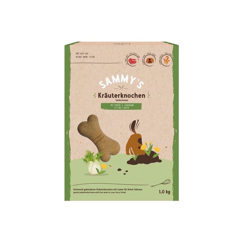 Sammy's Herbal Bone - kostki ziołowe 1kg