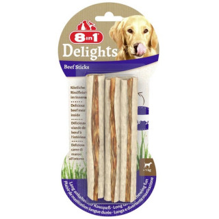 8in1 Beef Delights Sticks 3szt