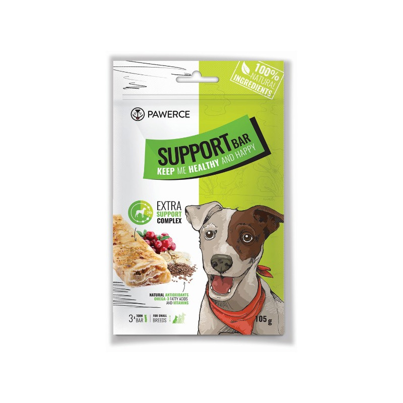 Pawerce Support Bar Small Breeds 3szt/op 105g