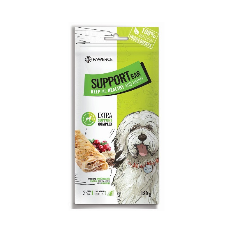 Pawerce Support Bar Medium Breeds 2szt/op 120g