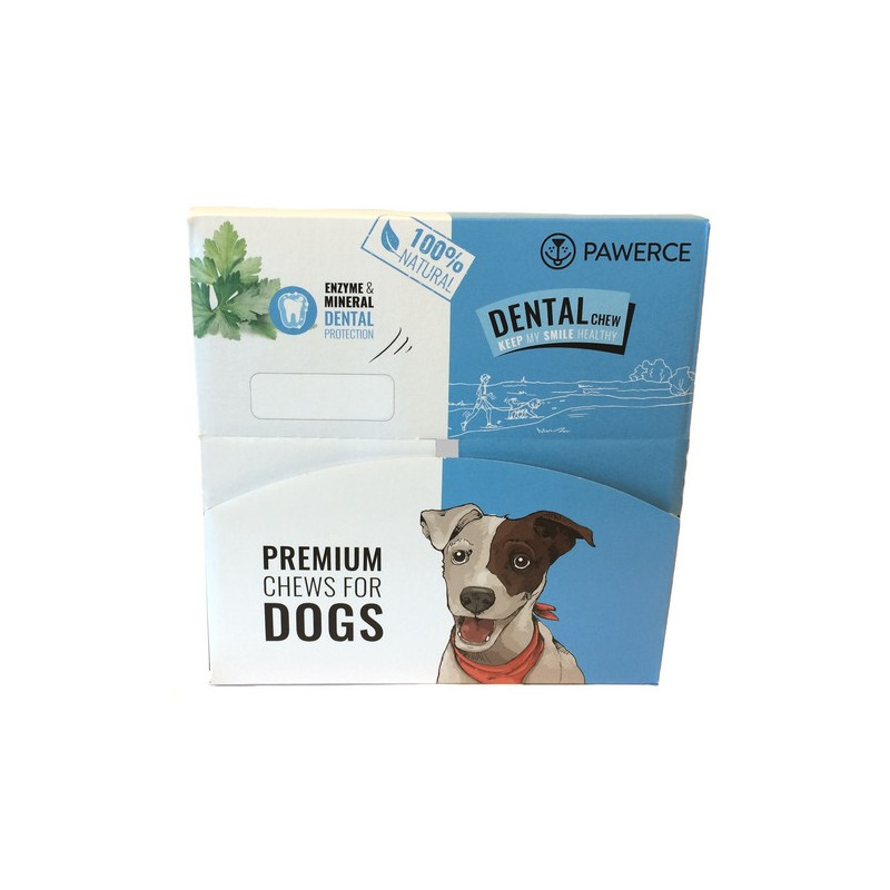 Pawerce Dental Bone Medium Breeds display 24x55g