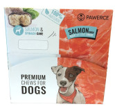 Pawerce Salmon Bone Large Breeds display 12x115g