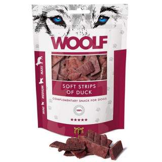 Woolf Soft Strips of Duck 100g