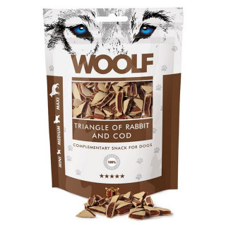 Woolf Rabbit & COD Triangle 100g