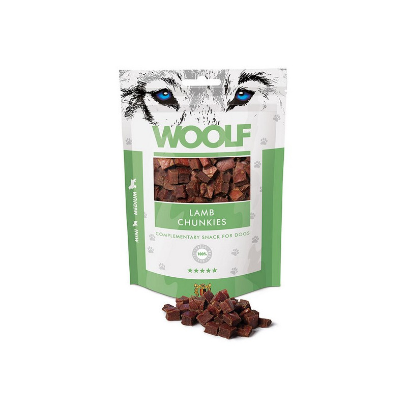 Woolf Lamb Chunkies 100g