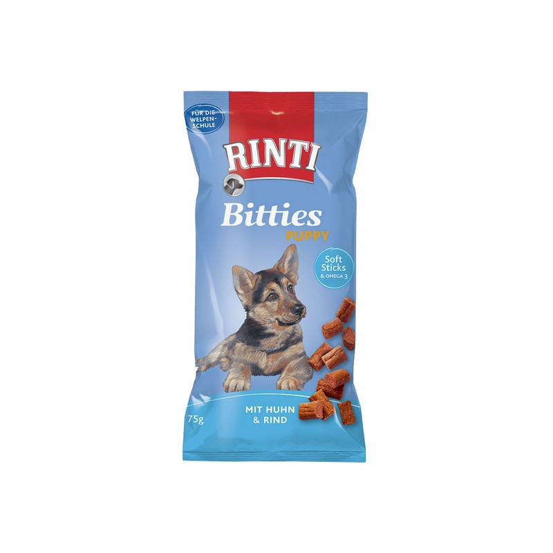 Rinti Bitties Puppy Huhn & Rind - kurczak i wołowina 75g