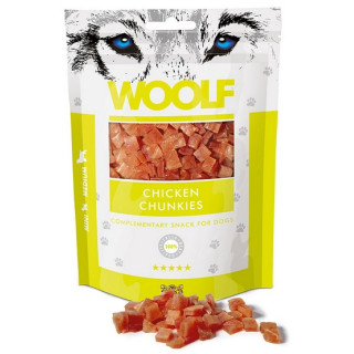 Woolf Soft Chicken Chunkies 100g