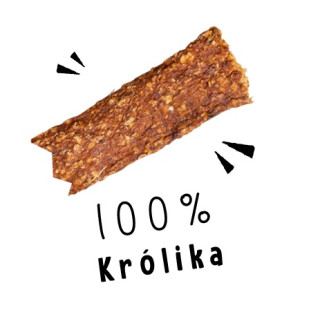 Paka Zwierzaka Stripsy Królik 100% 70g