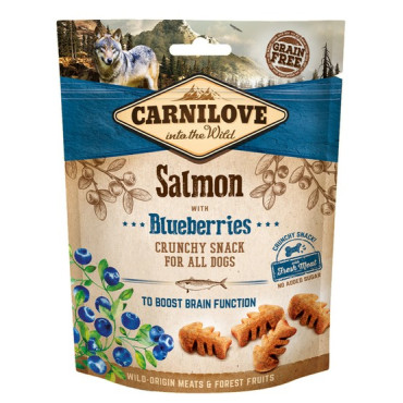 Carnilove Dog Snack Fresh Crunchy Salmon+Blueberries 200g