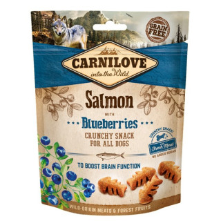 Carnilove Dog Snack Fresh Crunchy Salmon+Blueberries 200g