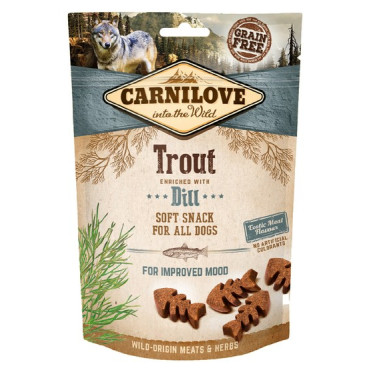 Carnilove Dog Snack Fresh Soft Trout+Dill 200g