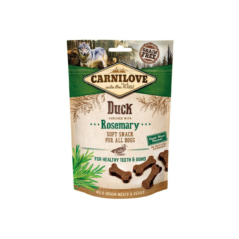 Carnilove Dog Snack Fresh Soft Duck+Rosemary 200g