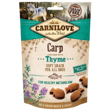 Carnilove Dog Snack Fresh Soft Carp+Thyme 200g