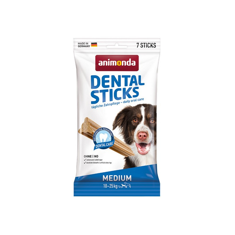 Animonda Dental Sticks Medium 10-25kg 7szt