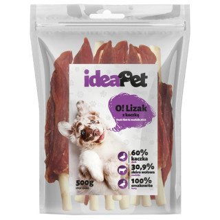 IdeaPet Lizak z kaczką 500g