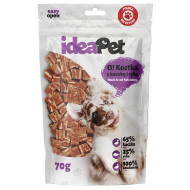 IdeaPet O! Kostka z kaczką i rybą 70g