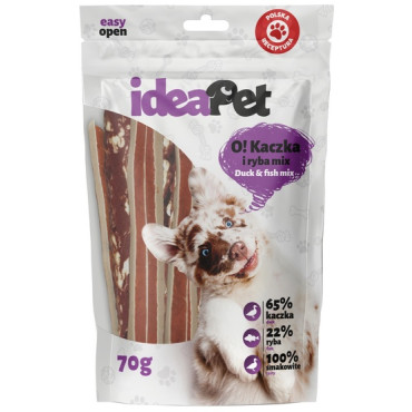 IdeaPet O! Kaczka i ryba mix 70g