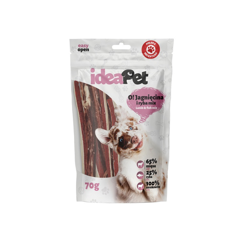 IdeaPet O! Jagnięcina i ryba mix 70g