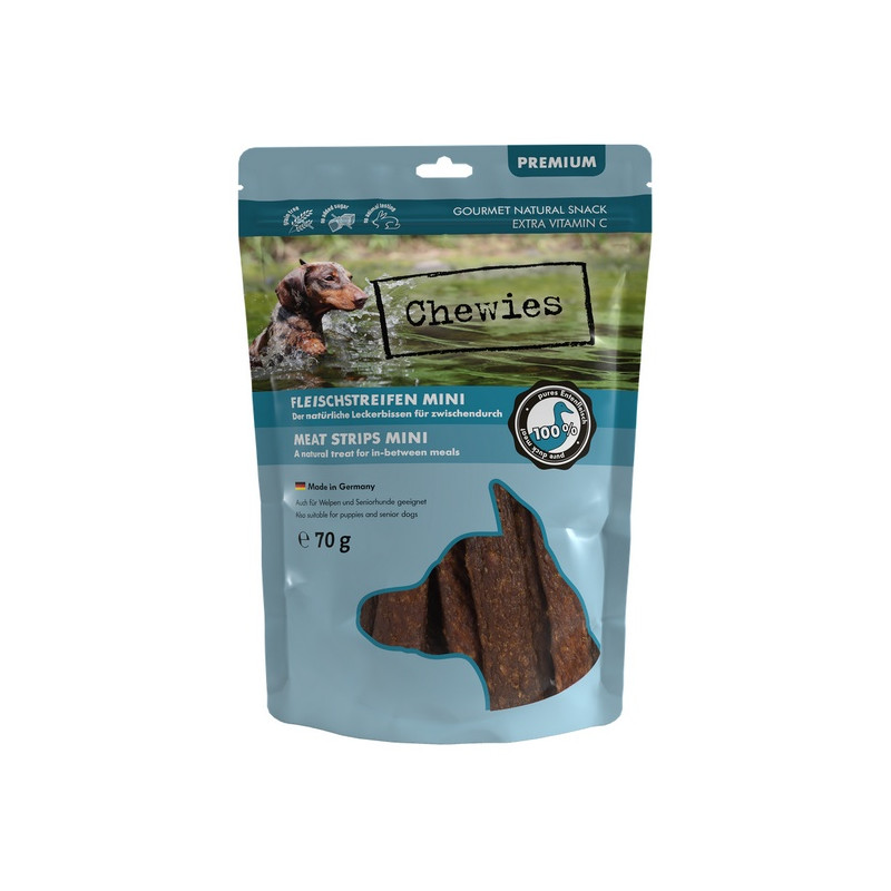 Chewies Meat Strips Mini Kaczka 70g