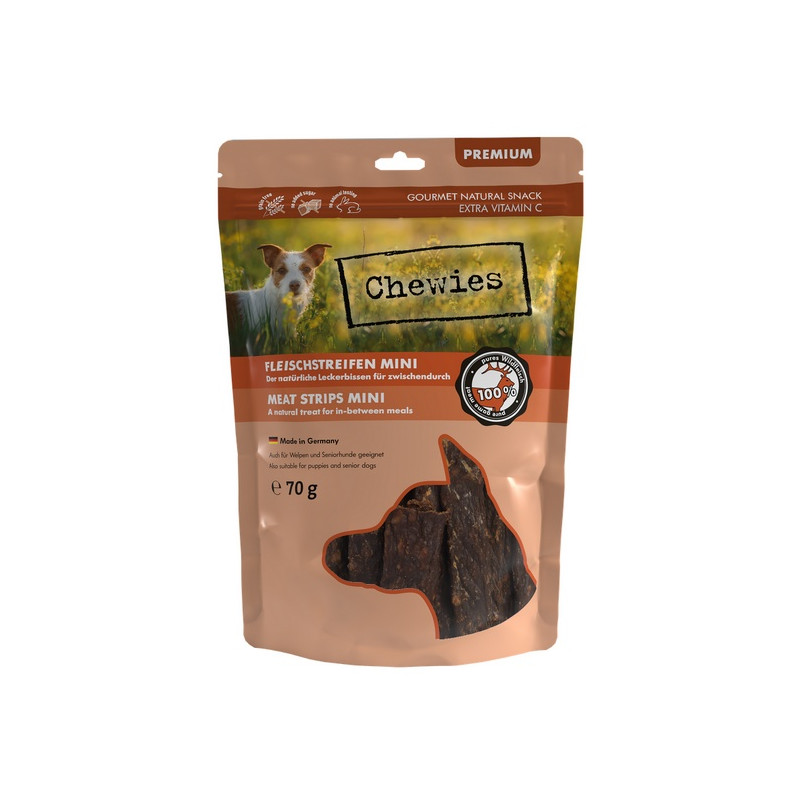 Chewies Meat Strips Mini Dziczyzna 70g