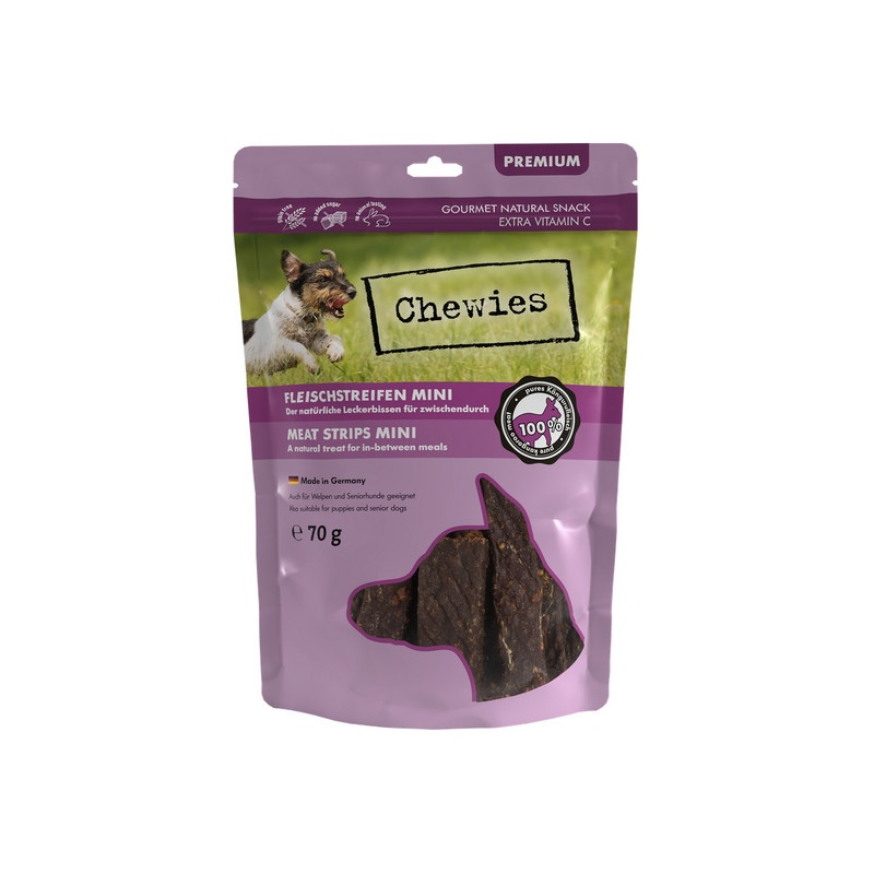 Chewies Meat Strips Mini Kangur 70g