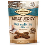 Carnilove Dog Jerky Duck & Herring Fillet - kaczka i filet ze śledzia 100g